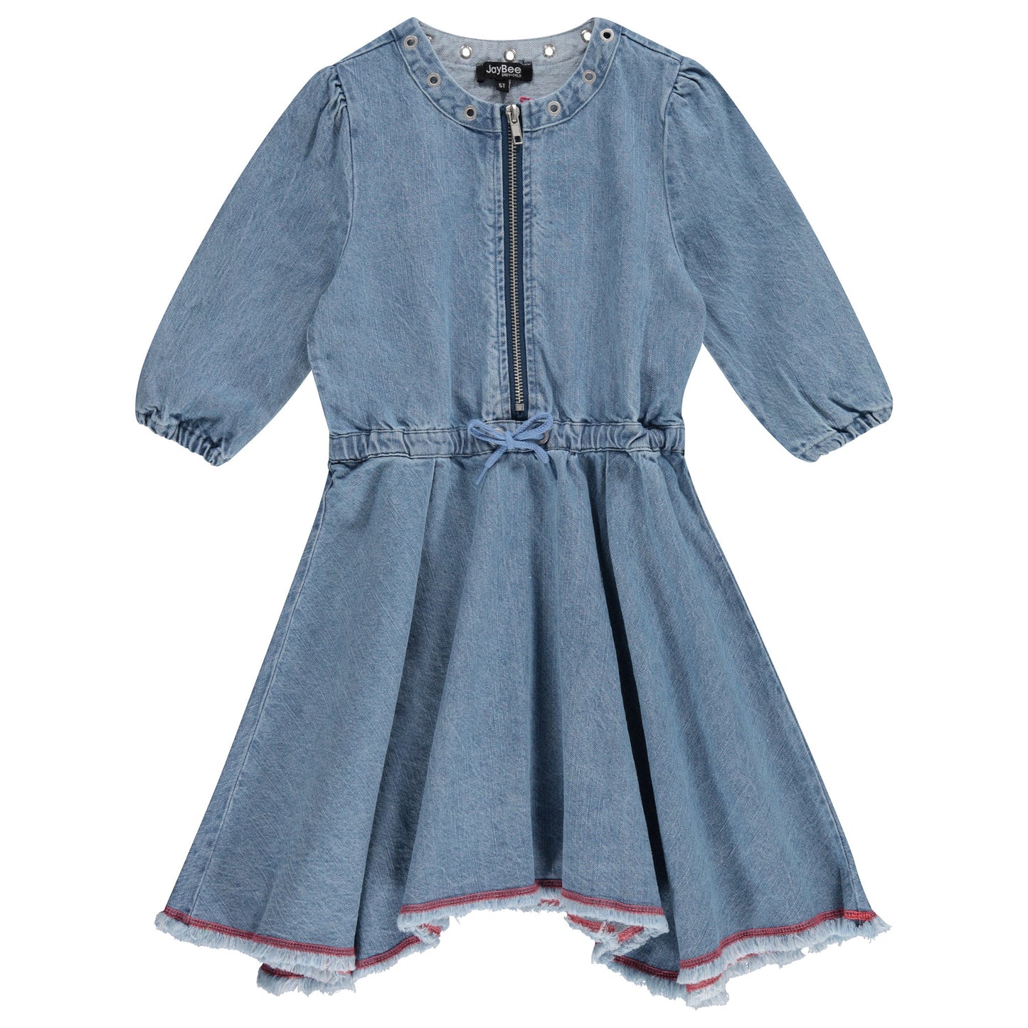 Denim Grommet Dress