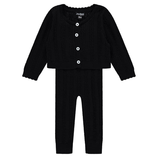 Sweater Knit Overalls