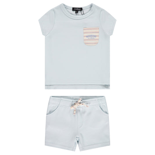 Bonbon Pocket Tee and Shorts Set