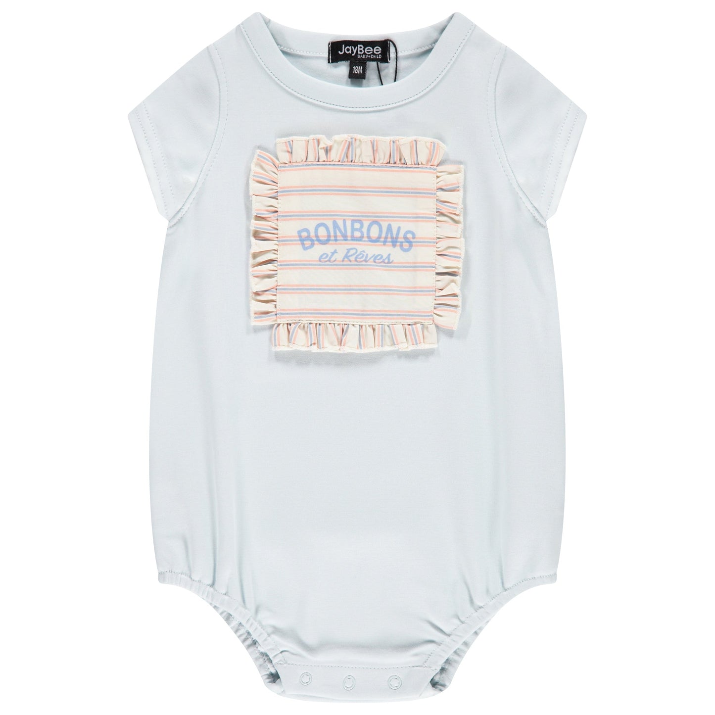 Bonbon Patch Ruffle Romper