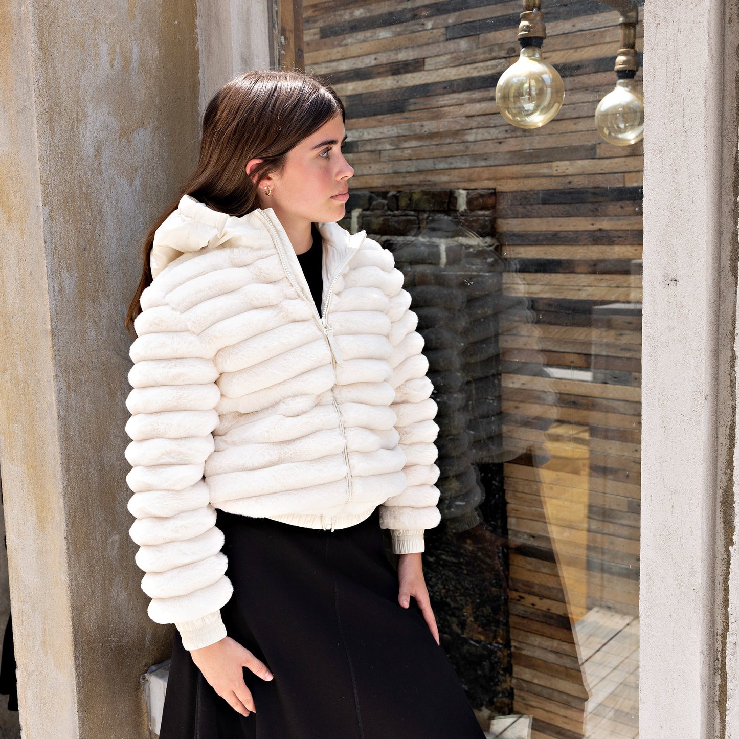 Faux Fur Coat