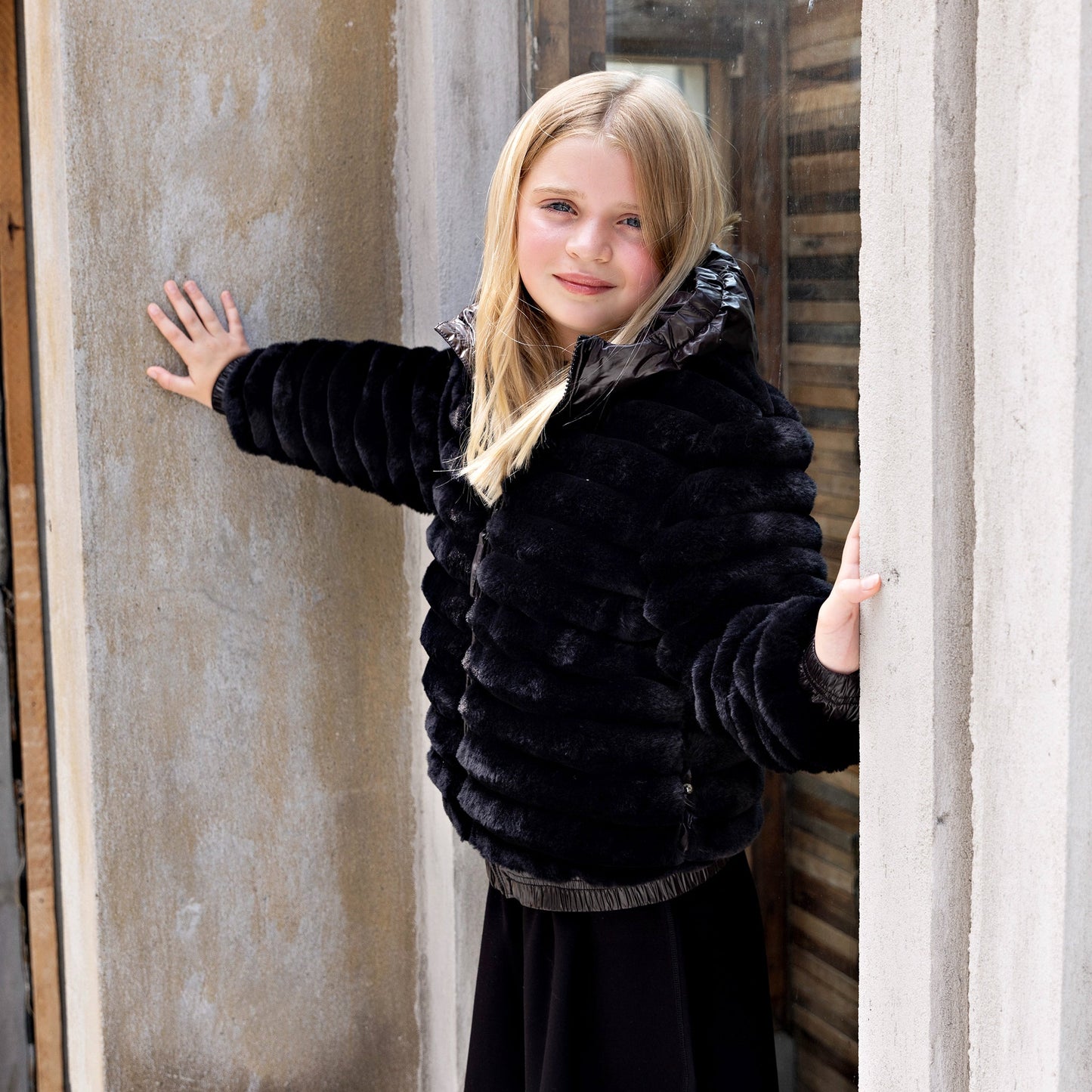 Faux Fur Coat