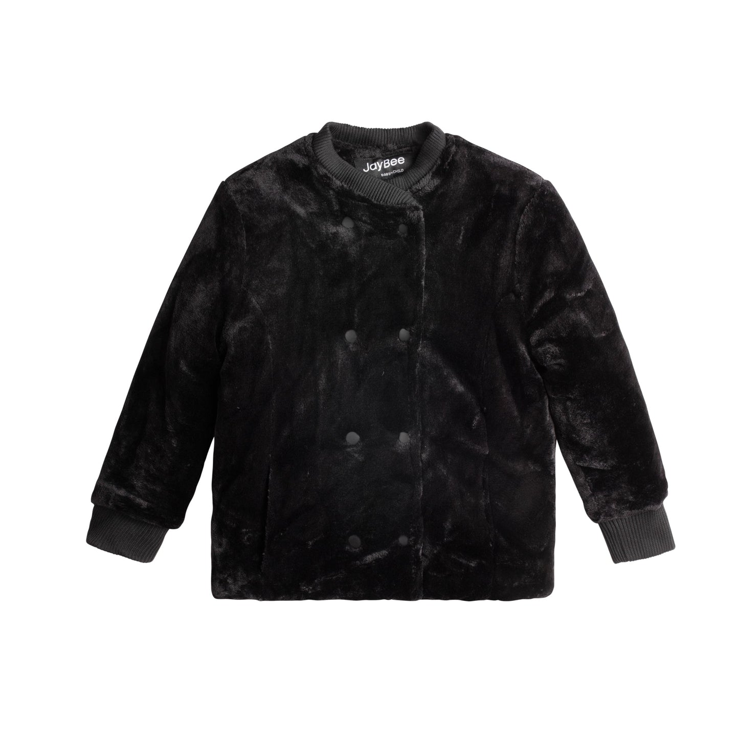 Double Breasted Velvet Jacket