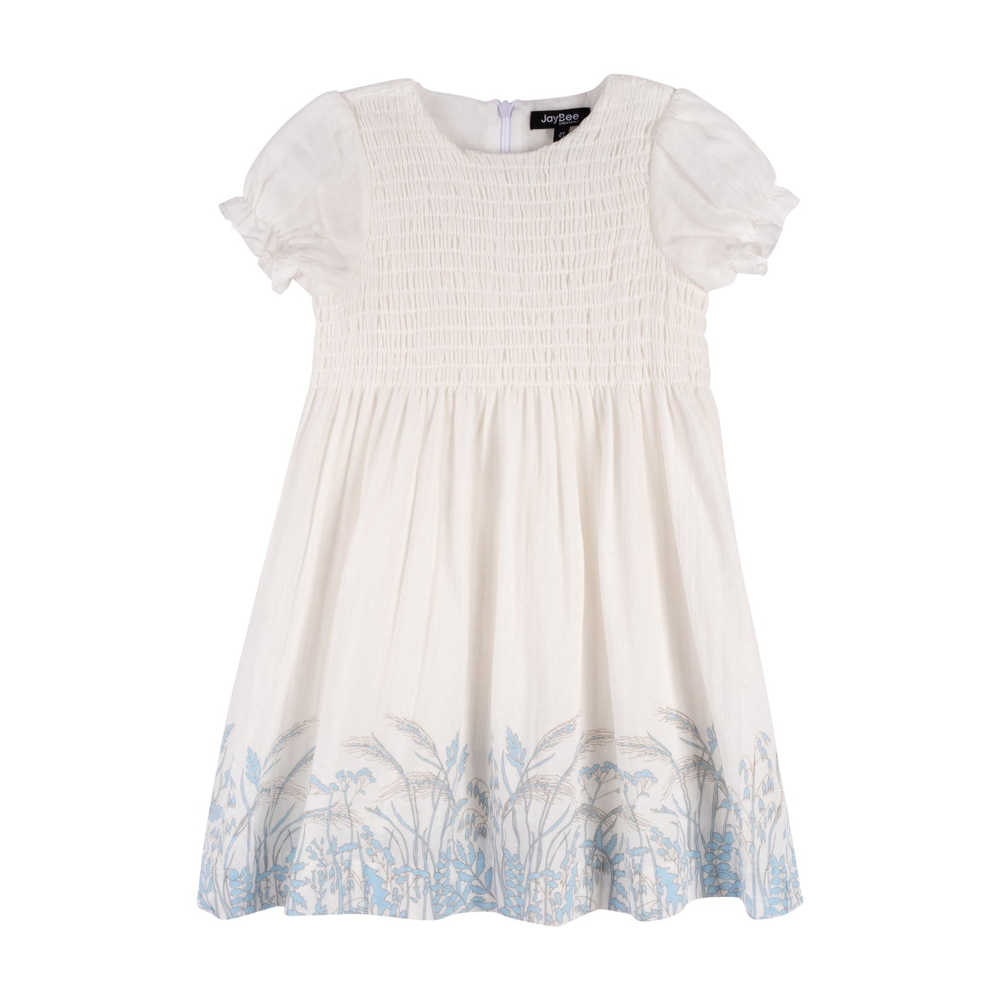 Smocked Dress Short Sleeve