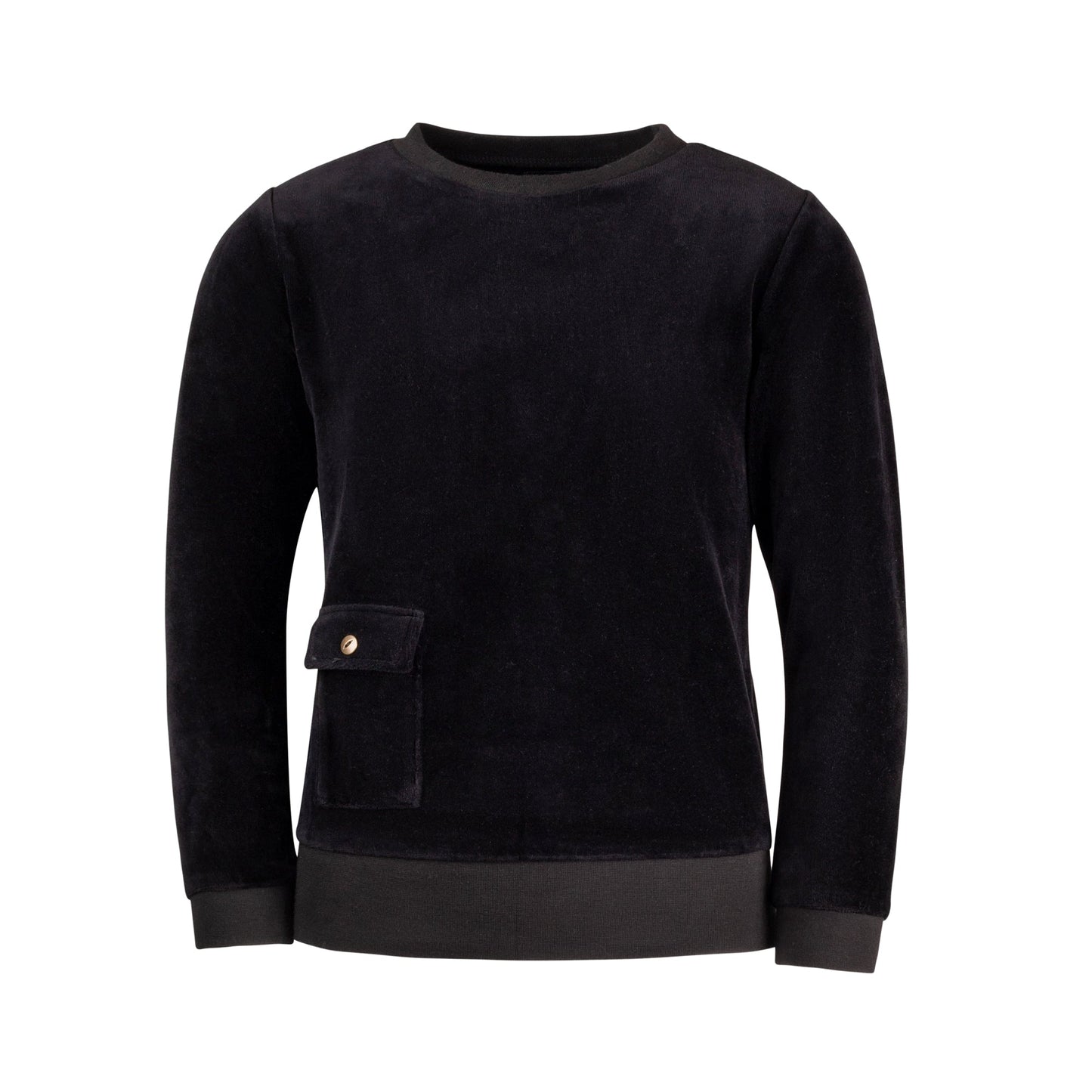 Velour Crew Neck