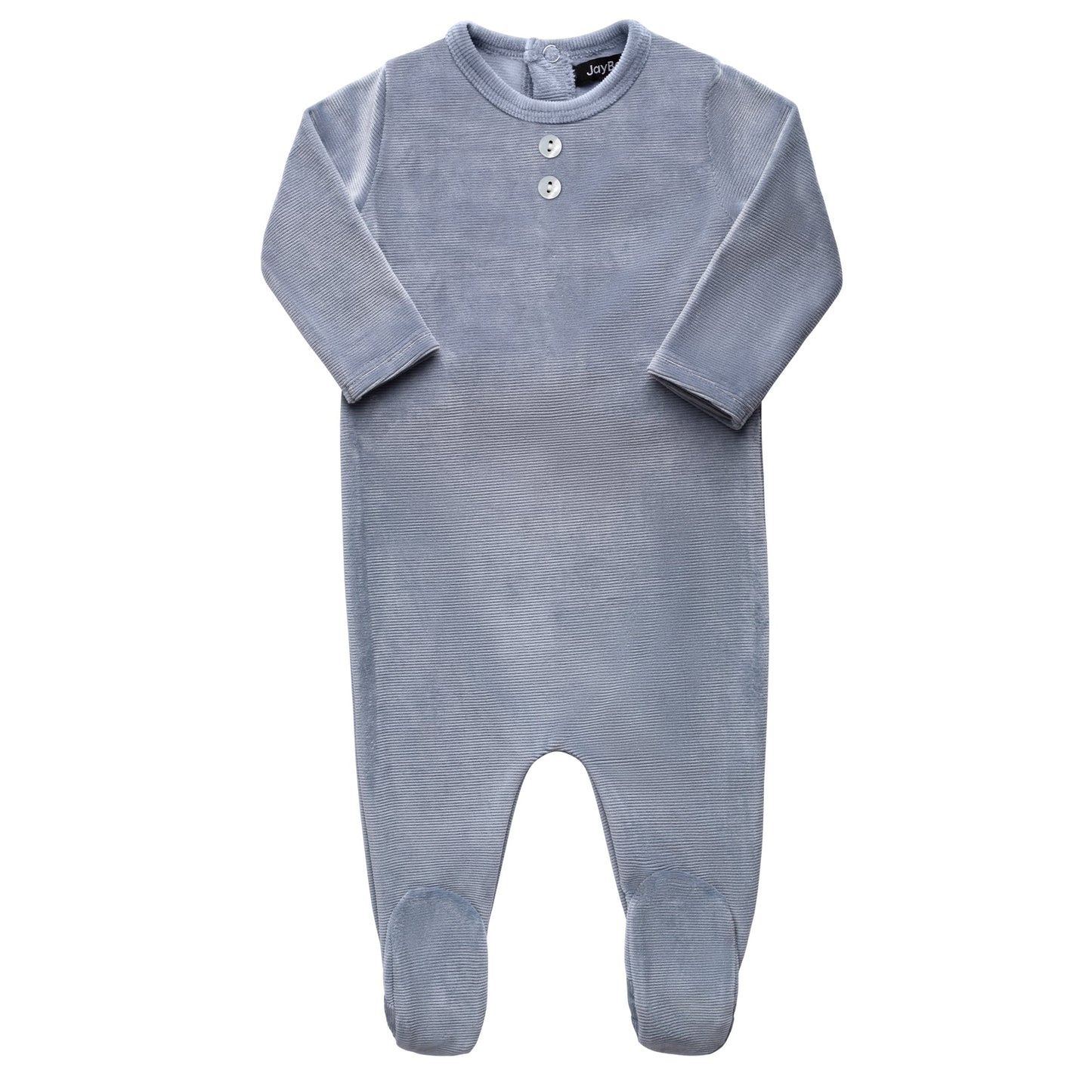 Velvet Ribbed Footie