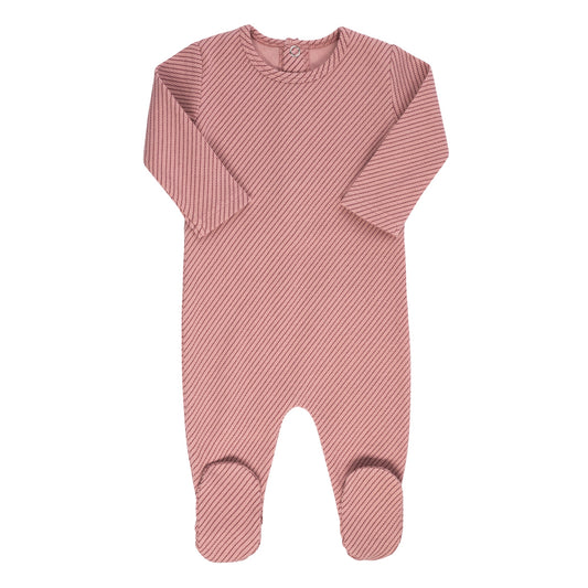 Sideway Stripe Footie