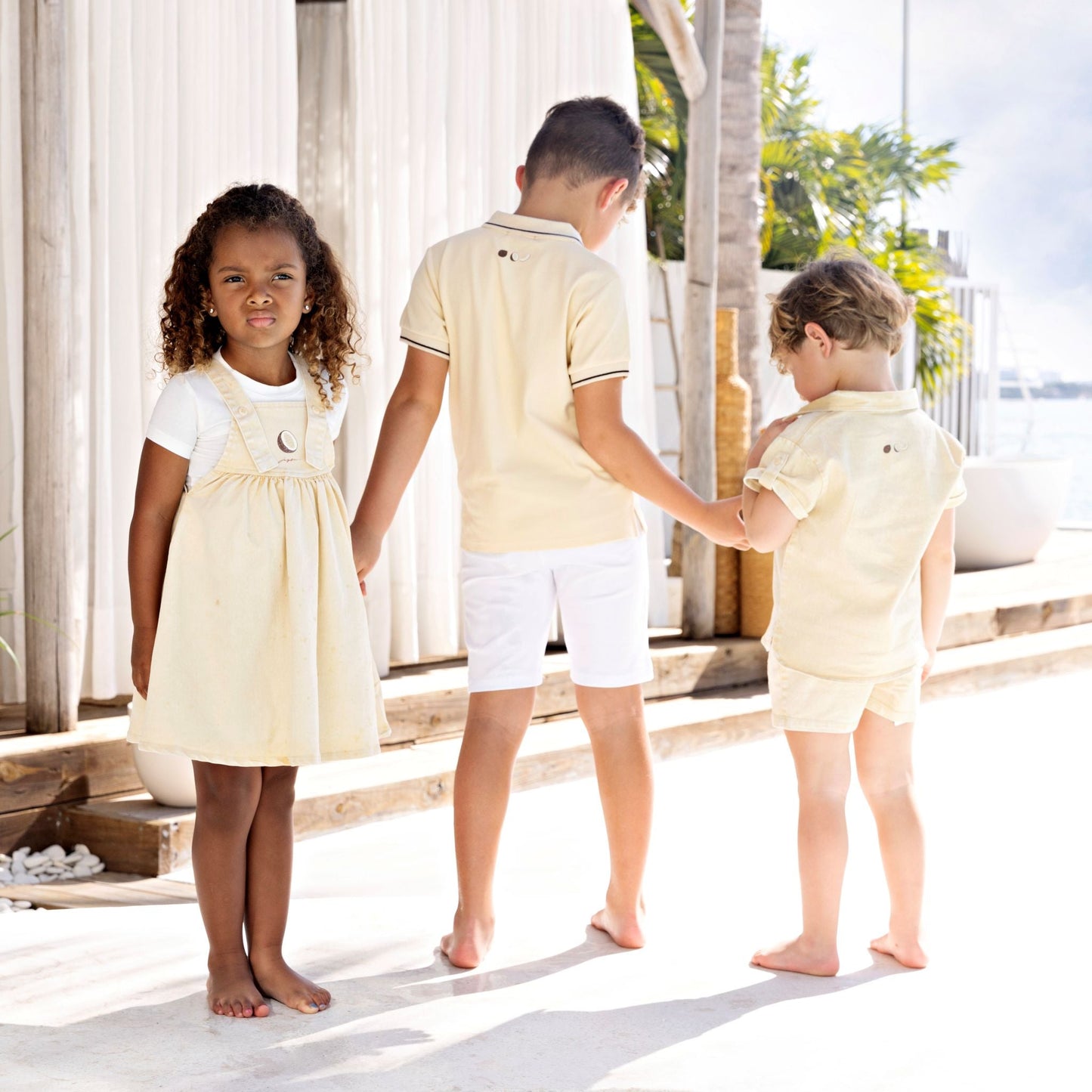 Coconut Tee and Bloomer Set