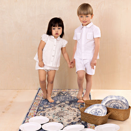 Tucked Baby Girl Set