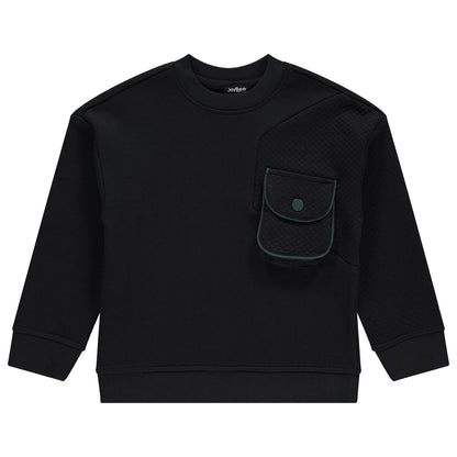 Quilted Sweatshirt