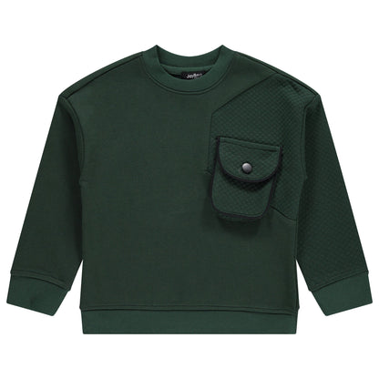 Quilted Sweatshirt