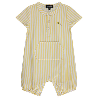 Striped Henley Romper
