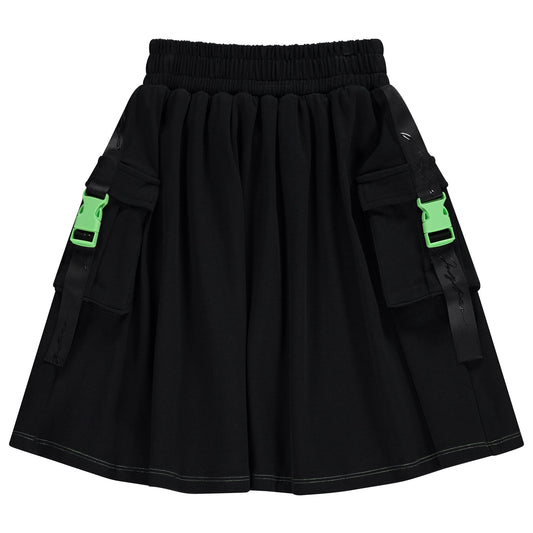 Neon Buckle Skirt