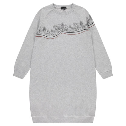 Graphic Sweat Dress