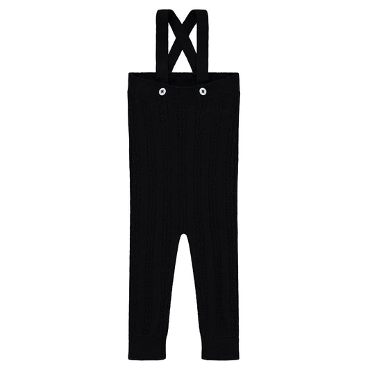 Sweater Knit Overalls