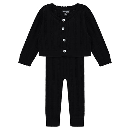 Sweater Knit Overalls