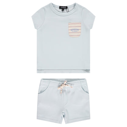 Bonbon Pocket Tee and Shorts Set