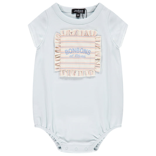 Bonbon Patch Ruffle Romper