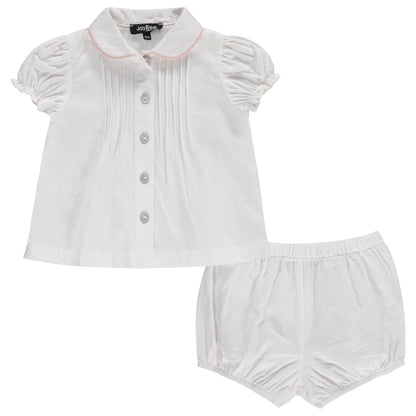 Tucked Baby Girl Set