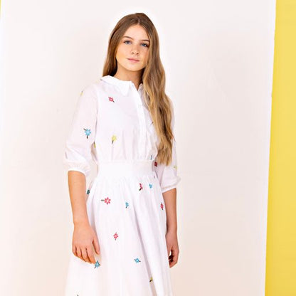Embroidered 2-Piece Set