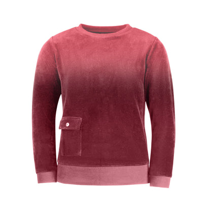 Velour Crew Neck