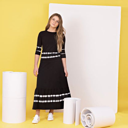 Teen Tie Dye Maxi Skirt